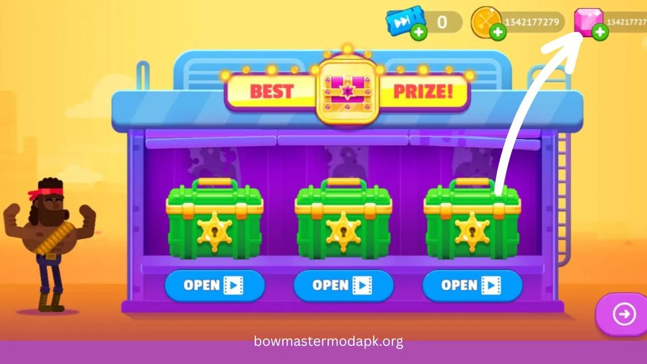 How to get gems in Bowmasters 2025