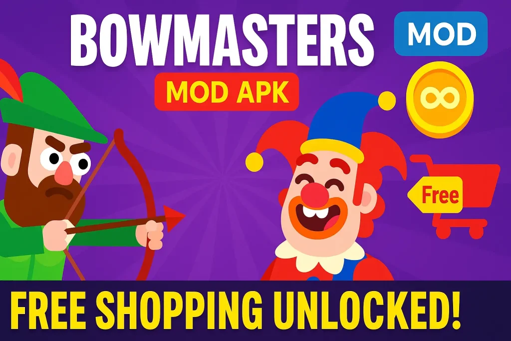 Bowmasters MOD APK Free Shopping