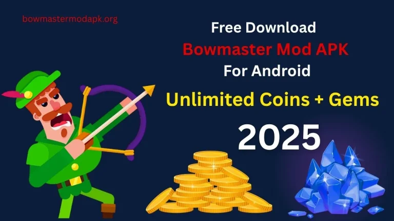 Bowmasters mod APK (unlimited money and gems)